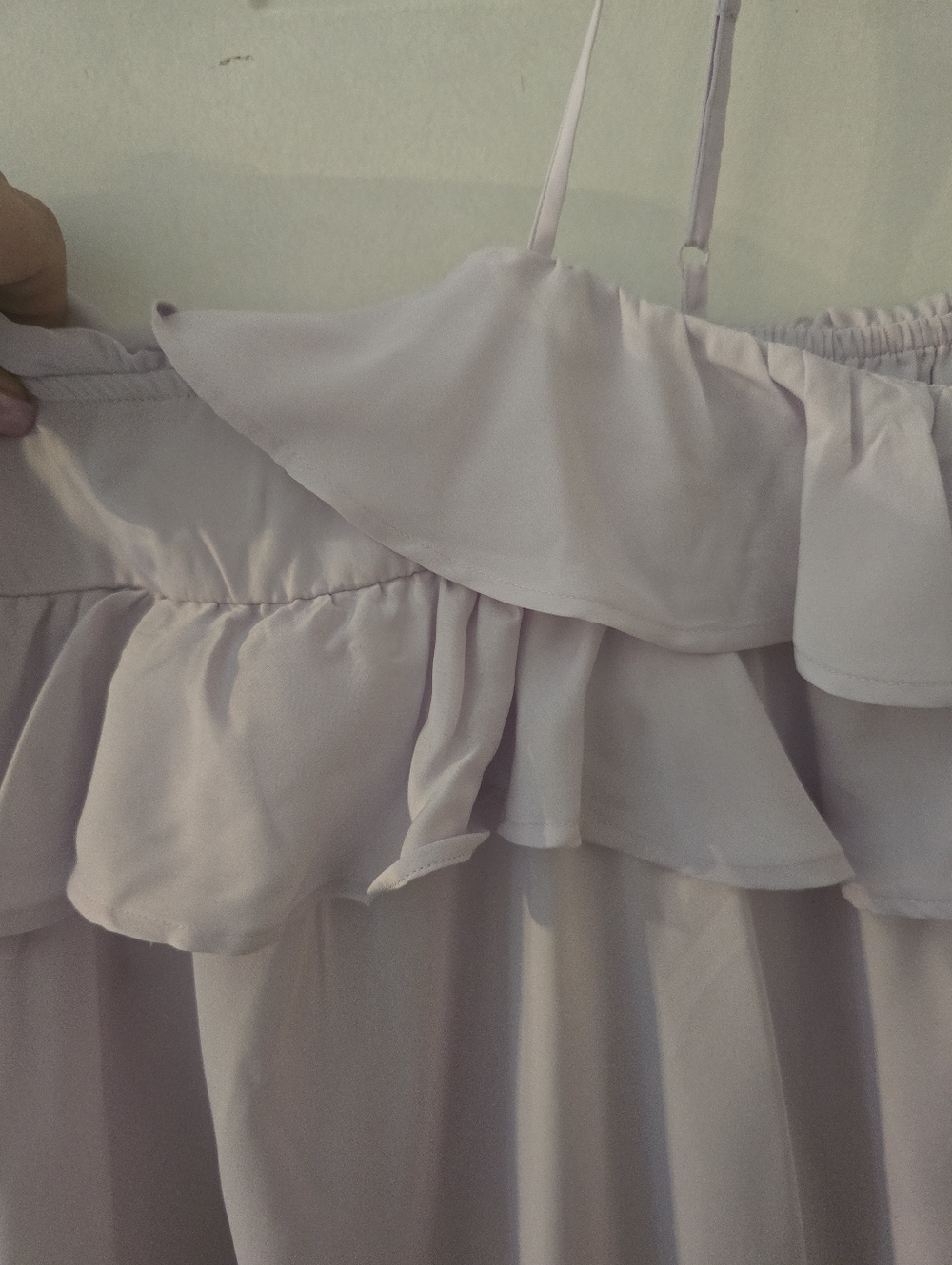 Old Navy Light Lavender Spaghetti Strap Dress 3x - Picture 4 of 6